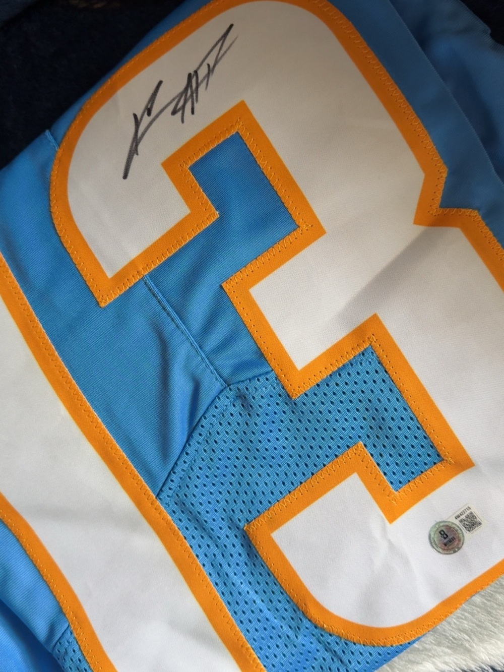 Signed Autograph Jersey